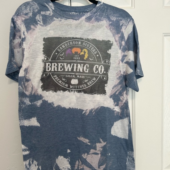 Tops - Blue/purple Hocus Pocus Tie-Dye Shirt